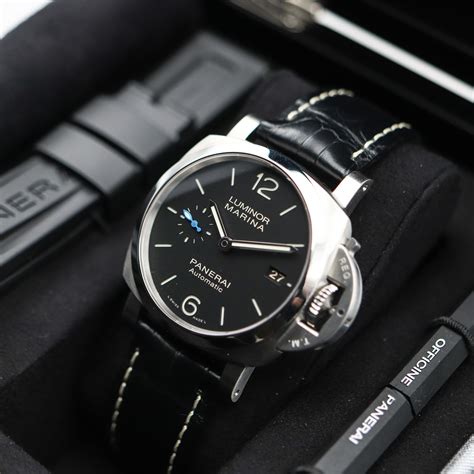 panerai luminor blau|panerai luminor marina 42mm.